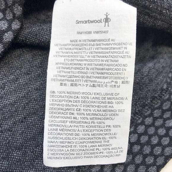 Smartwool Merino Wool 250 Base Layer Crew Shirt Women’s Medium Gray Long Sleeve - Picture 6 of 11